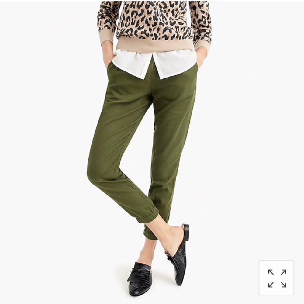 J.Crew point sur seaside pants in cotton twill